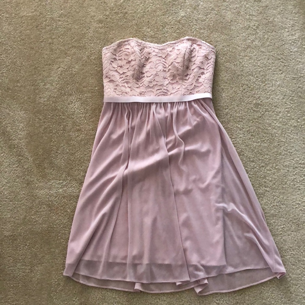 David’s bridal bridesmaid dress